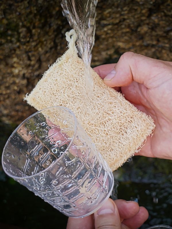 Luffa en la cocina